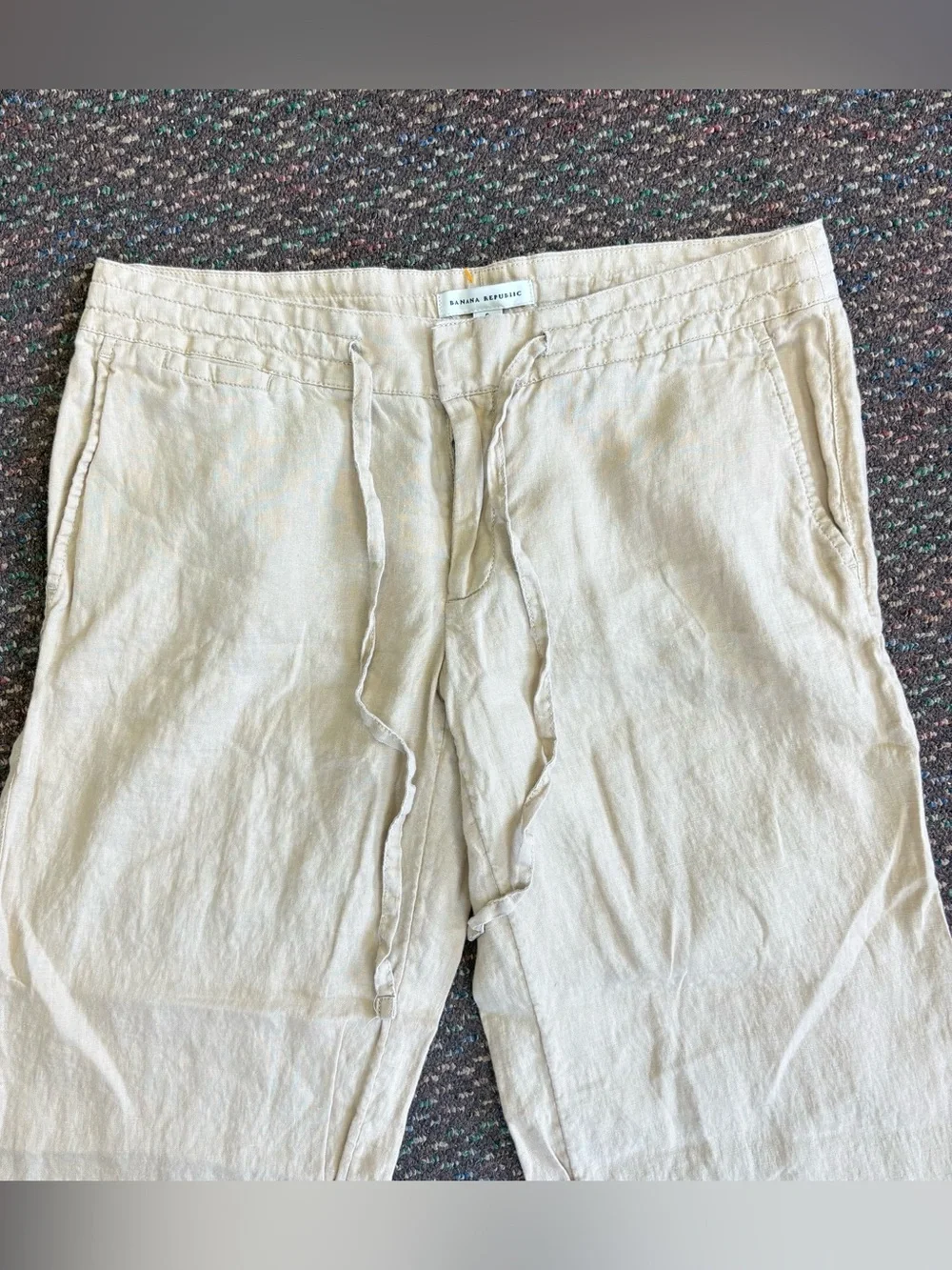 Banana Republic linen palazzo pants